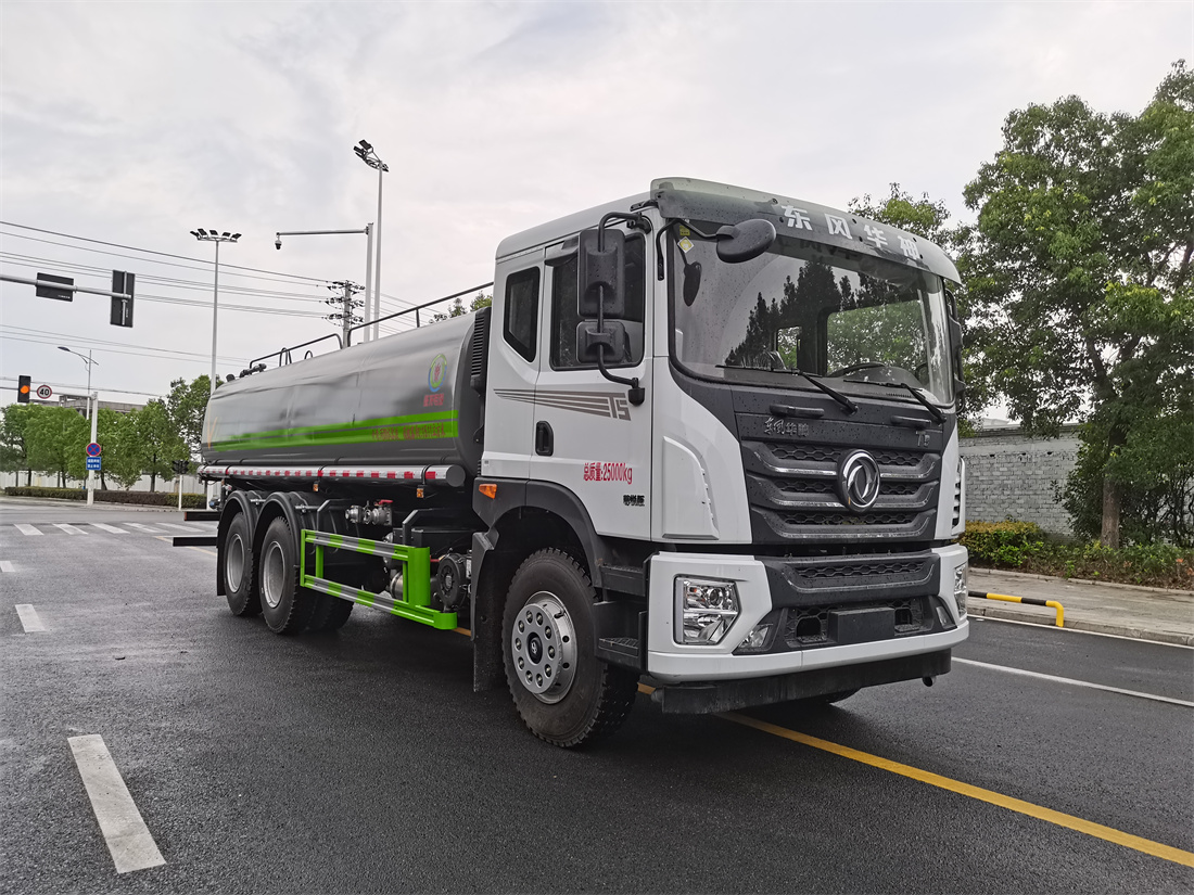 22噸灑水車-東風(fēng)華神T5后雙橋國六22方玉柴260馬力灑水車廠家價(jià)格